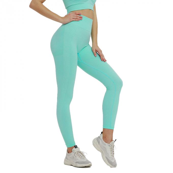 Anhebende Anticellulite-sexy Gamaschen für Frauen, die hohes tailliertes Yoga Trainings-Bauch-Steuersport keucht, Scrunch Beuten-Gamaschen