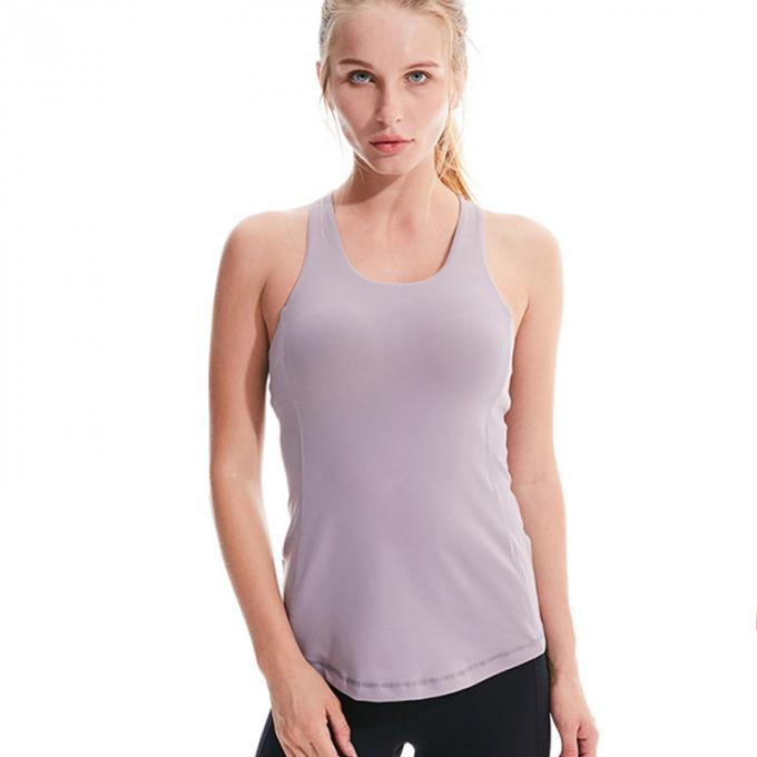 Strappy Sport-BH für das Frauen-sexy kreuzweise Yoga, das athletisches Turnhallen-Trainings-ärmellose Behälter-Ernte-Spitze laufen lässt