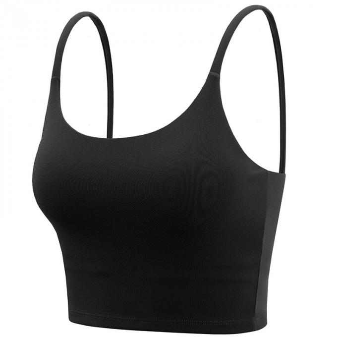   Heiße Salings-Frauen füllten Sport-BH-Eignungs-Trainings-nahtlosen der Sport-BH der laufenden Hemd-Yoga-Trägershirt-Frauen auf