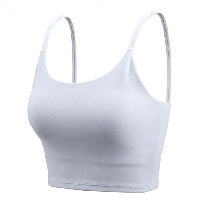 Heiße Salings-Frauen füllten Sport-BH-Eignungs-Trainings-nahtlosen der Sport-BH der laufenden Hemd-Yoga-Trägershirt-Frauen auf