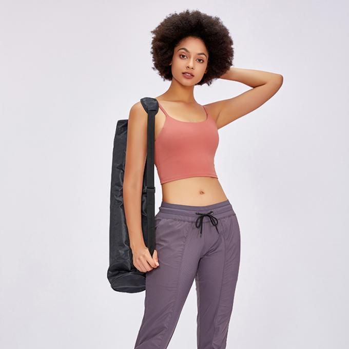 Heiße Salings-Frauen füllten Sport-BH-Eignungs-Trainings-nahtlosen der Sport-BH der laufenden Hemd-Yoga-Trägershirt-Frauen auf