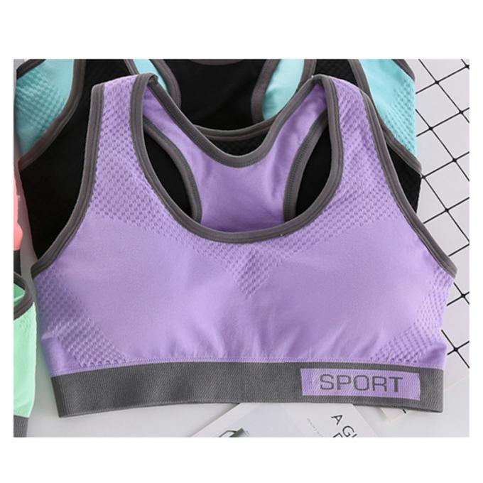 Macaron-Farbmode-Sport-BH-laufende Eignungs-stoßsichere hohe Auswirkungs-Sport-Bustier-Eignung