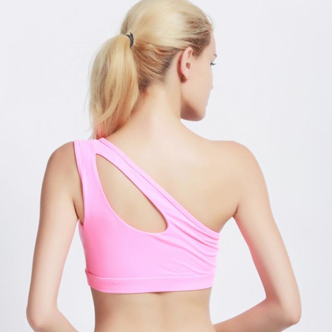 Mode trägt die laufende Eignungs-stoßsicheren festen Unterwäsche Wicking-Schnell-Trockner Yoga-Trägershirt-BH der Frauen zur Schau