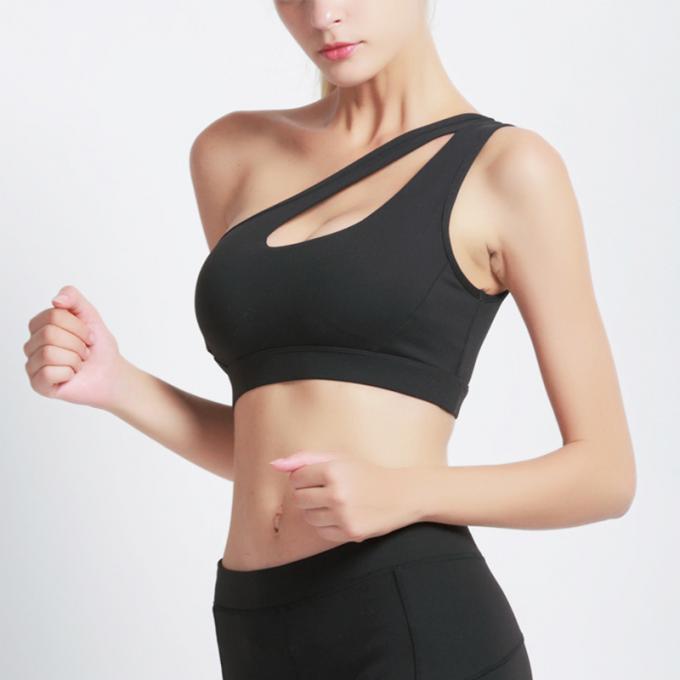 Mode trägt die laufende Eignungs-stoßsicheren festen Unterwäsche Wicking-Schnell-Trockner Yoga-Trägershirt-BH der Frauen zur Schau
