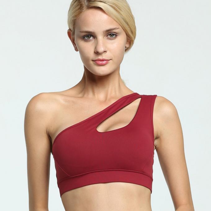 Mode trägt die laufende Eignungs-stoßsicheren festen Unterwäsche Wicking-Schnell-Trockner Yoga-Trägershirt-BH der Frauen zur Schau