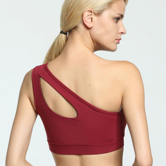 Mode trägt die laufende Eignungs-stoßsicheren festen Unterwäsche Wicking-Schnell-Trockner Yoga-Trägershirt-BH der Frauen zur Schau