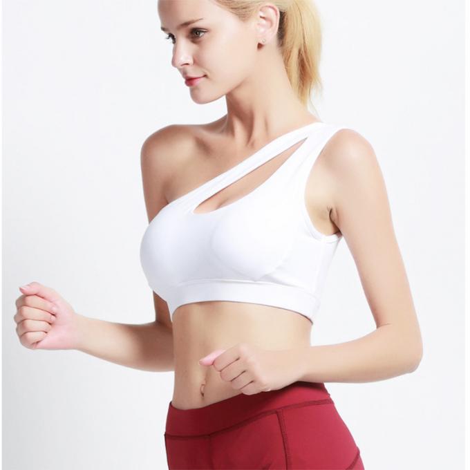 Mode trägt die laufende Eignungs-stoßsicheren festen Unterwäsche Wicking-Schnell-Trockner Yoga-Trägershirt-BH der Frauen zur Schau
