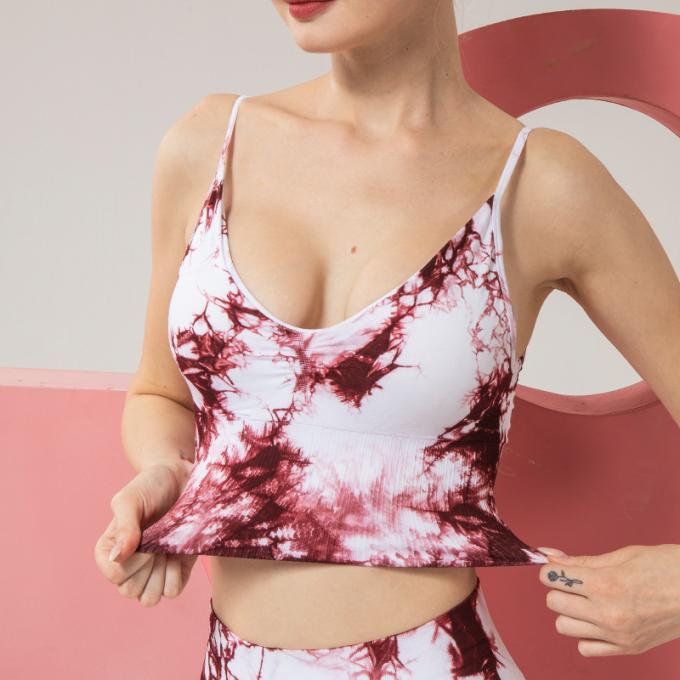 Heißes Salings-Longline-ärmelloses Sport-BH-nahtloses Trainings-die Trägershirt-Trainings-Damen-Trägershirt der laufenden Hemd-Yoga-Trägershirt-Frauen