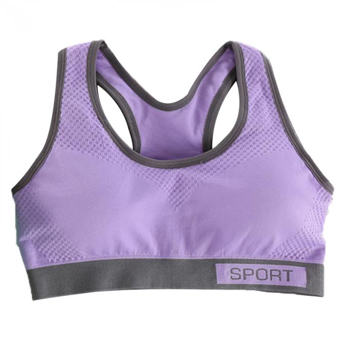 Macaron-Farbmode-Sport-BH-laufende Eignungs-stoßsichere hohe Auswirkungs-Sport-Bustier-Eignung