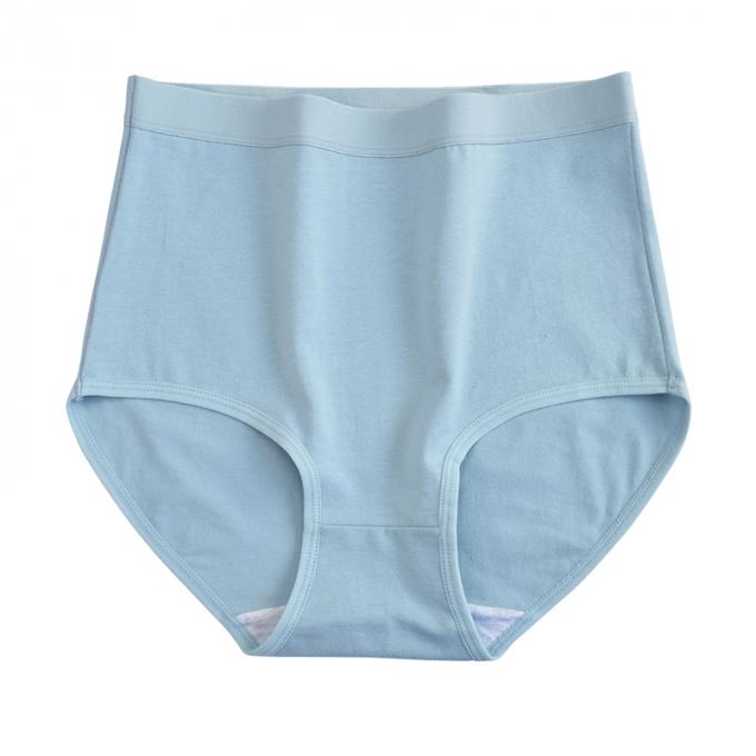 Das Plus-Größen-Unterwäsche-Baumwollmittlere Taille der Großhandelsfrauen kein kurzer Damen-Schlüpfer der Muffin-Spitzenvollen deckung