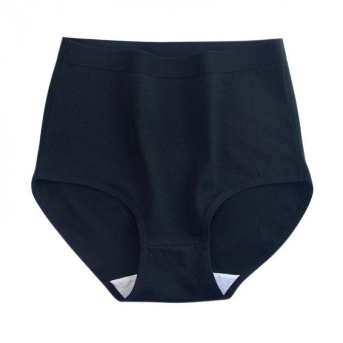 Das Plus-Größen-Unterwäsche-Baumwollmittlere Taille der Großhandelsfrauen kein kurzer Damen-Schlüpfer der Muffin-Spitzenvollen deckung