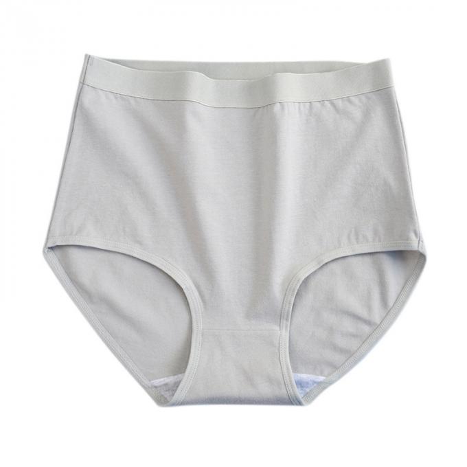 Das Plus-Größen-Unterwäsche-Baumwollmittlere Taille der Großhandelsfrauen kein kurzer Damen-Schlüpfer der Muffin-Spitzenvollen deckung