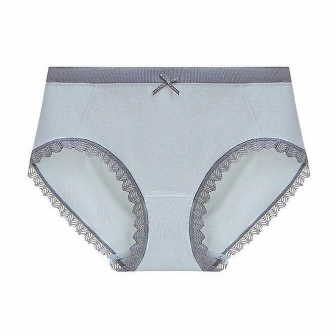 Großhandelsunterwäsche-Schlüpfer schnürt sich Bikini-Schlüpfer für Frauen-nahtlose mittlere Taillen-Baumwollunterwäsche-Frauen