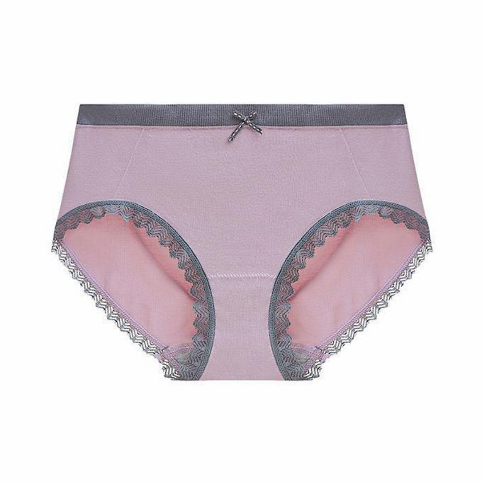 Großhandelsunterwäsche-Schlüpfer schnürt sich Bikini-Schlüpfer für Frauen-nahtlose mittlere Taillen-Baumwollunterwäsche-Frauen