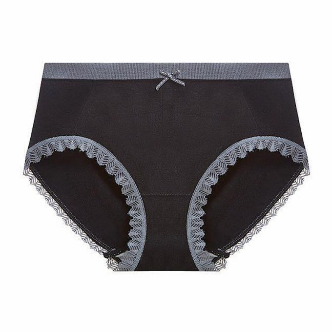 Großhandelsunterwäsche-Schlüpfer schnürt sich Bikini-Schlüpfer für Frauen-nahtlose mittlere Taillen-Baumwollunterwäsche-Frauen