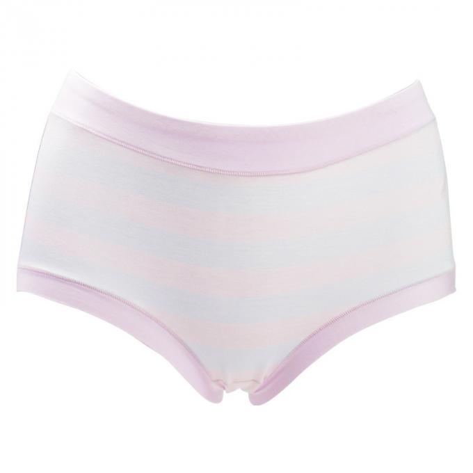 Modaler gestreifter Großhandelsschlüpfer für Damen-japanische Art bequemes Breathable plus Größen-Frauen-Unterwäsche