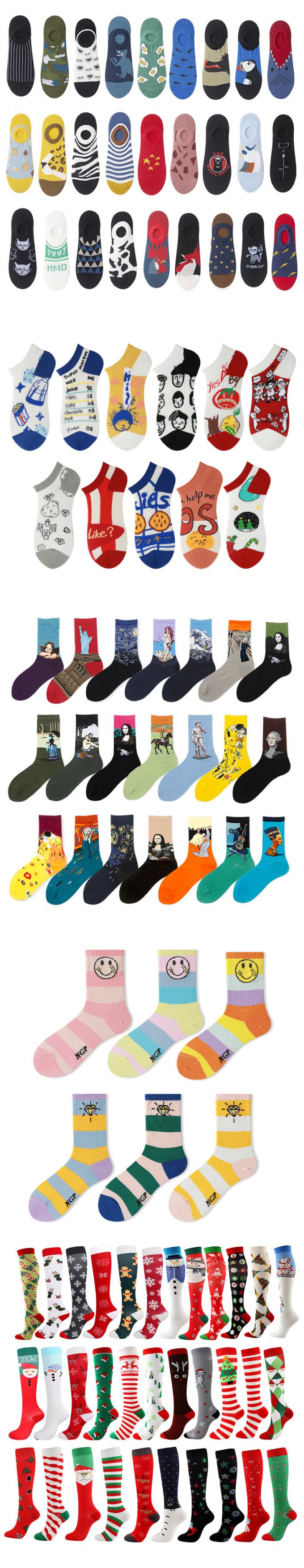 Fertigen Sie Galaxie-Universum-Planeten streifte Strumpf-Socken Hip Hop-Männer Baumwollkundenspezifisch an