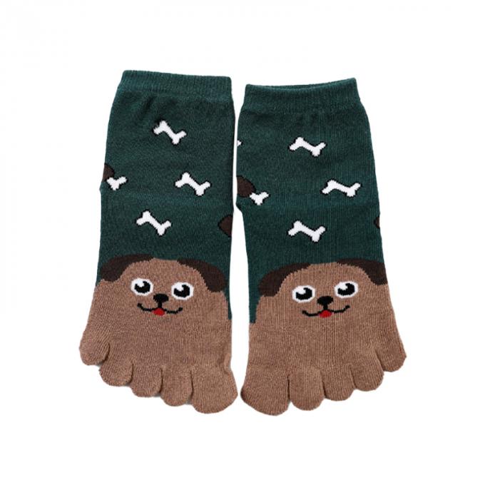 Höhen-Qualitäts-Baby-Kindermädchen-Jungen-weiche nette Tiersocken-Baumwolle fünf Zehensocken Söckchen