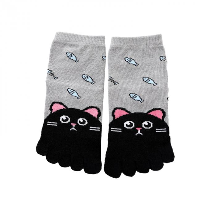 Höhen-Qualitäts-Baby-Kindermädchen-Jungen-weiche nette Tiersocken-Baumwolle fünf Zehensocken Söckchen