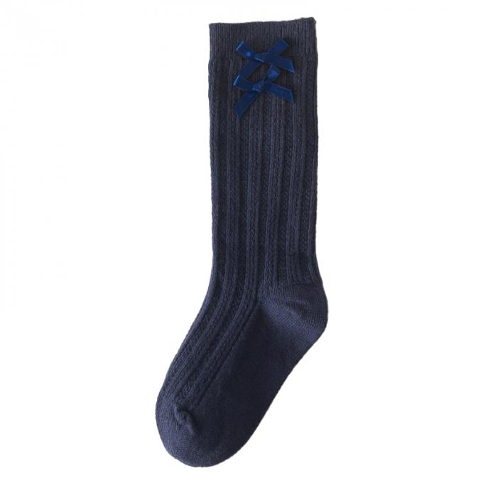 Kundenspezifische Soem-Kinder treffen weich hispanische Socke Massenjacquardwebstuhl-in den schönen Baumwollmittel-kalb-Socken hart