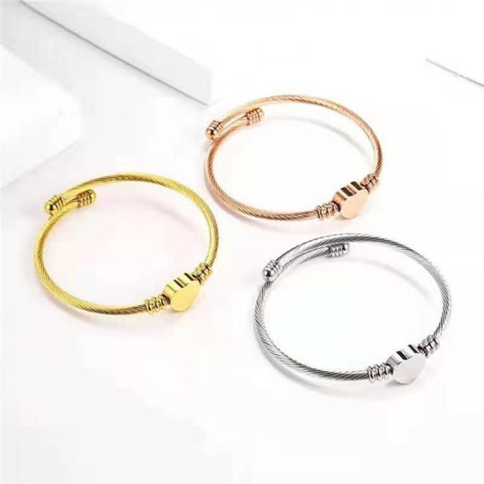 Mode-Armband-Edelstahl-Designer-Armband-Armband-Gold überzog Armband-Frauen