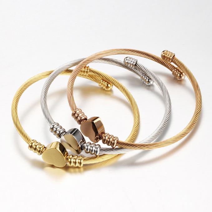 Mode-Armband-Edelstahl-Designer-Armband-Armband-Gold überzog Armband-Frauen