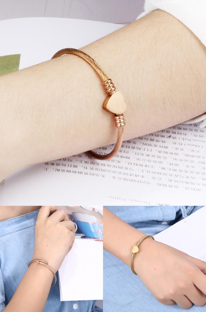 Mode-Armband-Edelstahl-Designer-Armband-Armband-Gold überzog Armband-Frauen