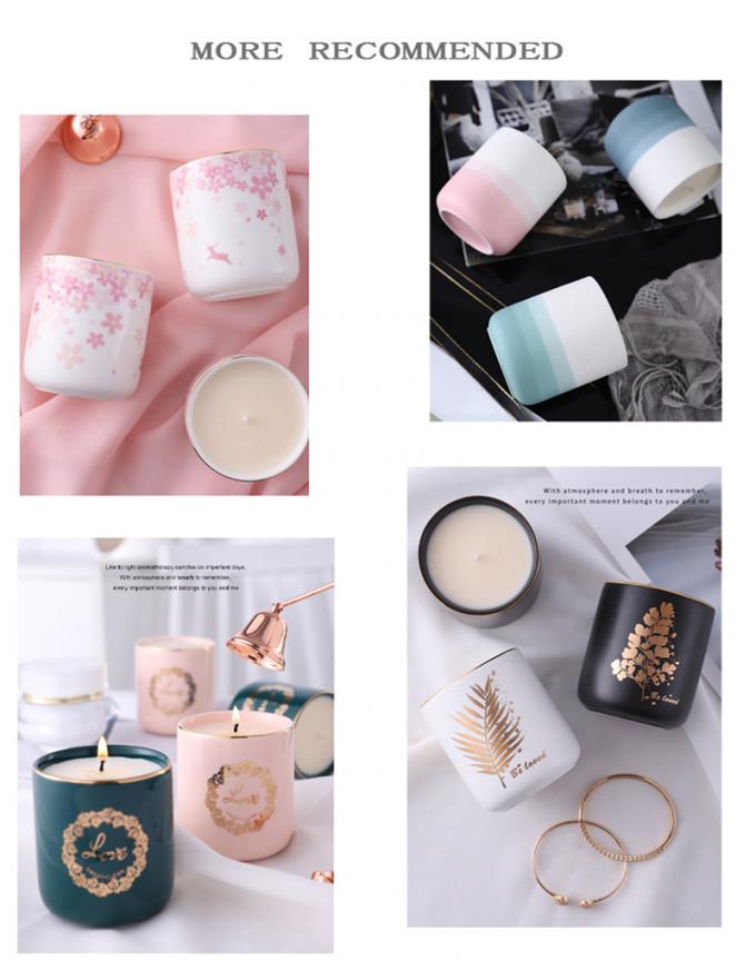 Natürliches Sojabohnenöl-Wachs Rose Jasmine Scent Luxury leuchtet Mutter-Tagesgeburtstags-Valentine Day Weddings Scented Candles-Großhandel durch