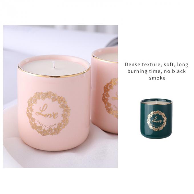 Natürliches Sojabohnenöl-Wachs Rose Jasmine Scent Luxury leuchtet Mutter-Tagesgeburtstags-Valentine Day Weddings Scented Candles-Großhandel durch