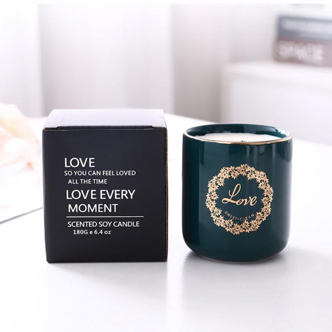 Natürliches Sojabohnenöl-Wachs Rose Jasmine Scent Luxury leuchtet Mutter-Tagesgeburtstags-Valentine Day Weddings Scented Candles-Großhandel durch