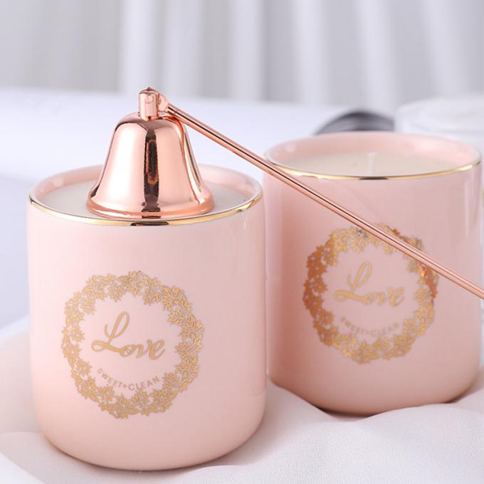 Natürliches Sojabohnenöl-Wachs Rose Jasmine Scent Luxury leuchtet Mutter-Tagesgeburtstags-Valentine Day Weddings Scented Candles-Großhandel durch