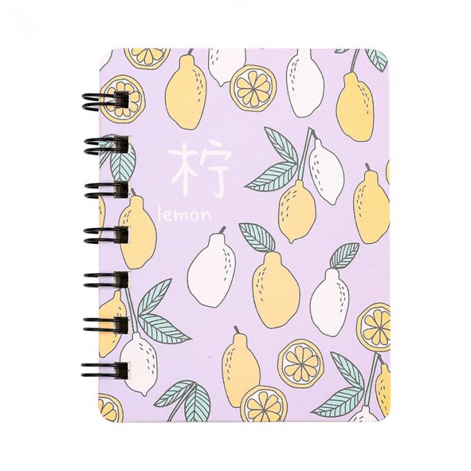 Kreativer GroßhandelsMini Cartoon Spiral Wirebound Notebook perfekt für die Tagebuch-Spiralen-Notizbücher kundengerecht