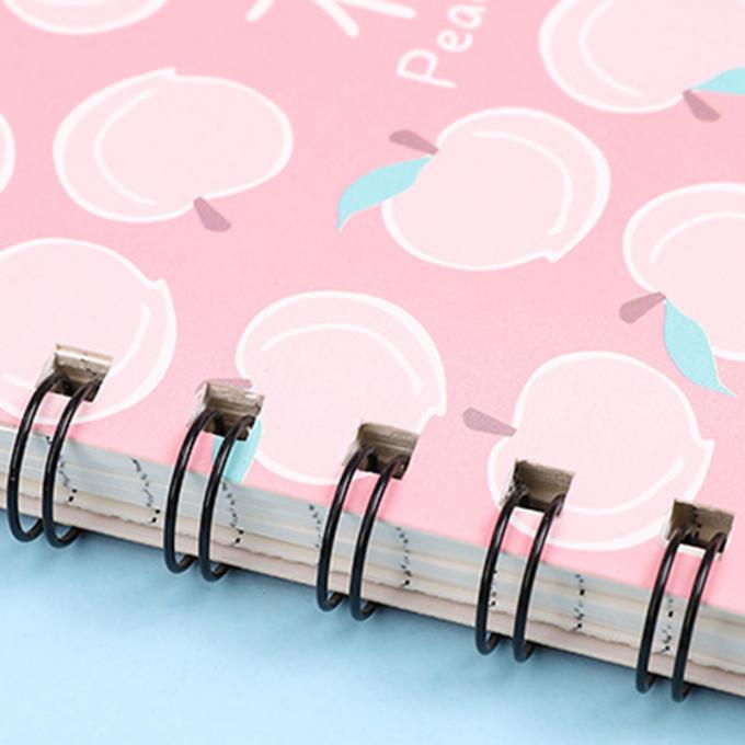 Kreativer GroßhandelsMini Cartoon Spiral Wirebound Notebook perfekt für die Tagebuch-Spiralen-Notizbücher kundengerecht
