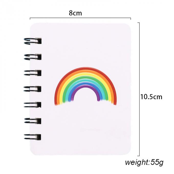 Kreativer GroßhandelsMini Cartoon Spiral Wirebound Notebook perfekt für die Tagebuch-Spiralen-Notizbücher kundengerecht