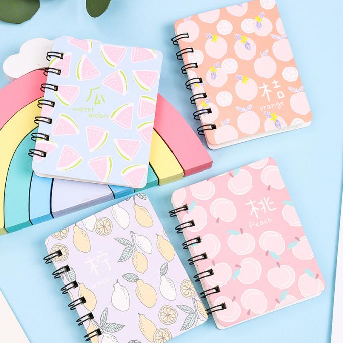 Kreativer GroßhandelsMini Cartoon Spiral Wirebound Notebook perfekt für die Tagebuch-Spiralen-Notizbücher kundengerecht