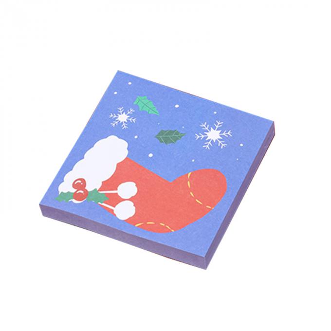 Zeiten Weihnachtsklebrige Anmerkungs-kleben nette Karikatur-Mini Memo Pads N Notiz-klebrige Anmerkungen für Studenten-Geschenk