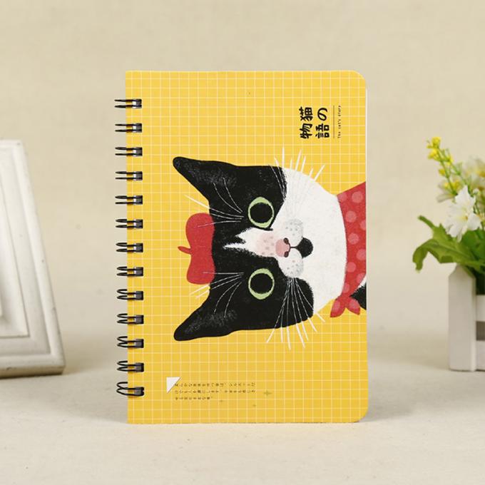 Kundenspezifische nette unlinierte Papiergroßhandelstasche gewundener Mini Notebook der planer-Zeitschriften-gebundenen Ausgabe