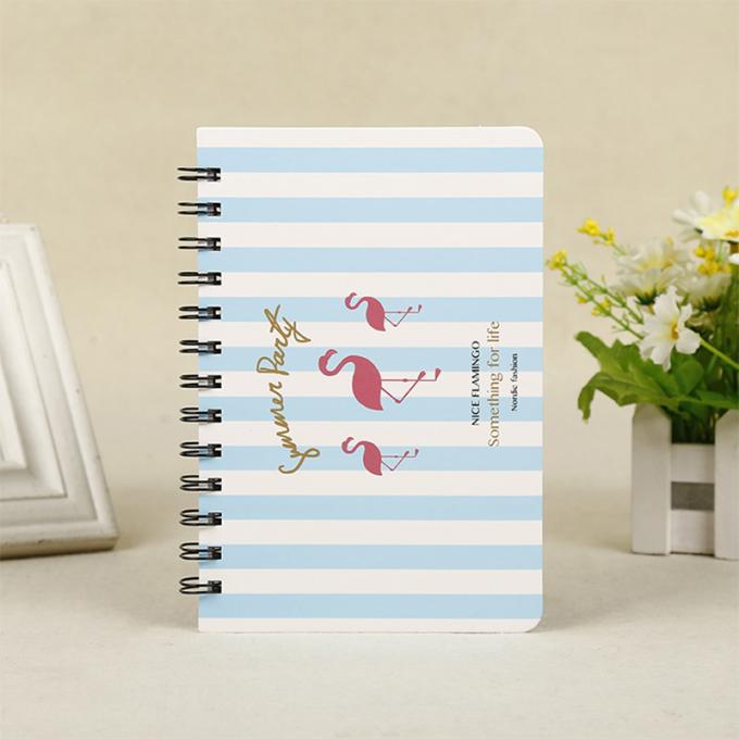 Kundenspezifische nette unlinierte Papiergroßhandelstasche gewundener Mini Notebook der planer-Zeitschriften-gebundenen Ausgabe