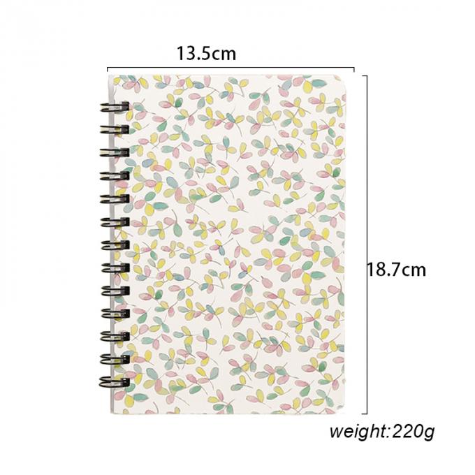 Kundenspezifische nette unlinierte Papiergroßhandelstasche gewundener Mini Notebook der planer-Zeitschriften-gebundenen Ausgabe