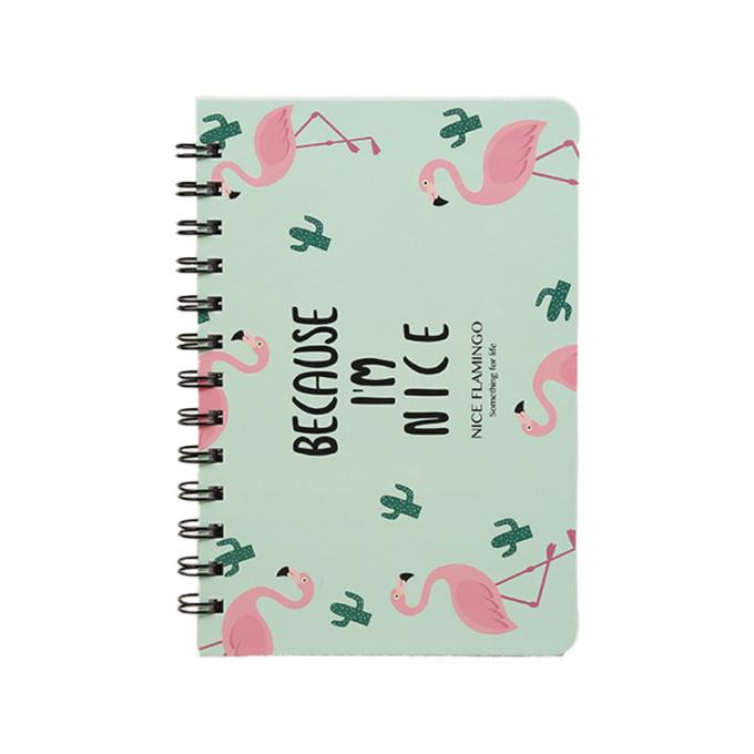 Kundenspezifische nette unlinierte Papiergroßhandelstasche gewundener Mini Notebook der planer-Zeitschriften-gebundenen Ausgabe