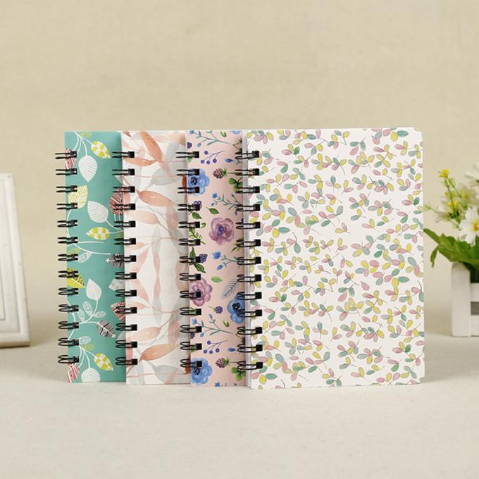 Kundenspezifische nette unlinierte Papiergroßhandelstasche gewundener Mini Notebook der planer-Zeitschriften-gebundenen Ausgabe