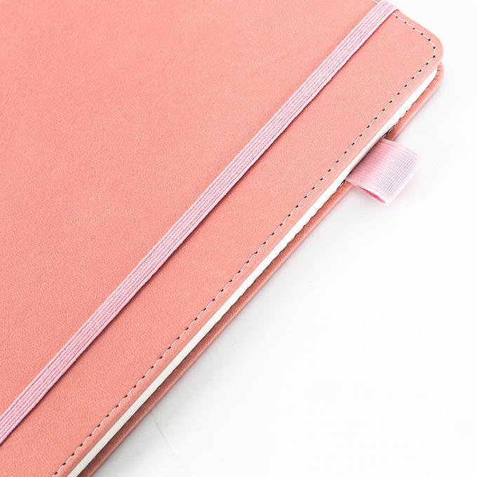 Großhandels-ledernes Büro-Geschäft PUs liefert umweltfreundliches Schreiben der gebundenen Ausgabe mit Pen Loop Thick Notebook