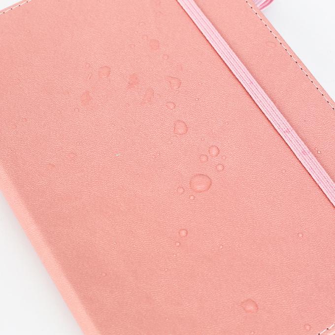 Großhandels-ledernes Büro-Geschäft PUs liefert umweltfreundliches Schreiben der gebundenen Ausgabe mit Pen Loop Thick Notebook
