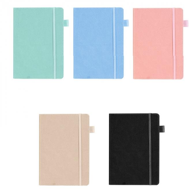 Großhandels-ledernes Büro-Geschäft PUs liefert umweltfreundliches Schreiben der gebundenen Ausgabe mit Pen Loop Thick Notebook