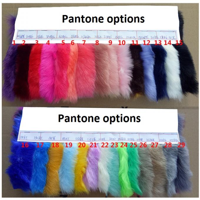 Großhandels-Pom Pom Keychain Artificial Fur Ball-Schlüsselkette flaumige Zusatz-Auto-Tasche bezaubern Pelz Pom Keychain