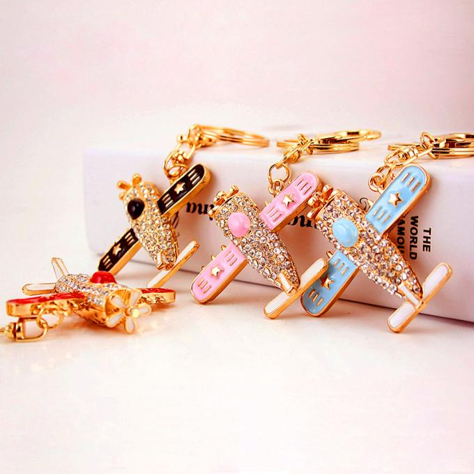 Keychains für Frauen-Modell-Metal Pendant Motorcycle-Bergkristall-Metall-Crystal Luxury Designers Custom Keychain-Logo
