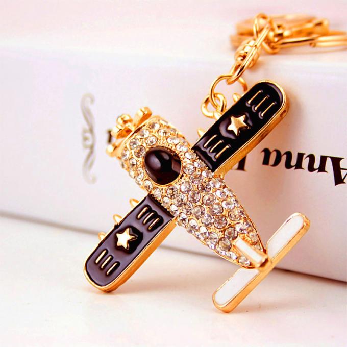 Keychains für Frauen-Modell-Metal Pendant Motorcycle-Bergkristall-Metall-Crystal Luxury Designers Custom Keychain-Logo