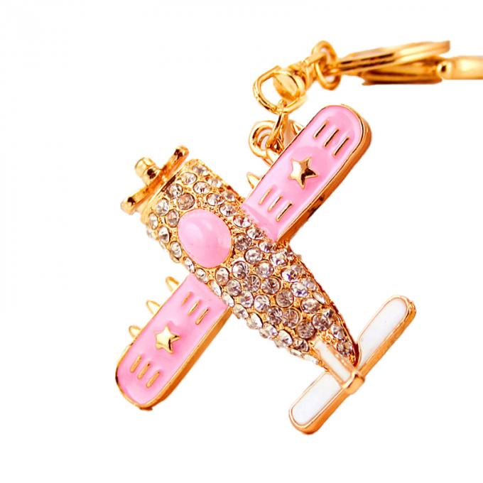 Keychains für Frauen-Modell-Metal Pendant Motorcycle-Bergkristall-Metall-Crystal Luxury Designers Custom Keychain-Logo