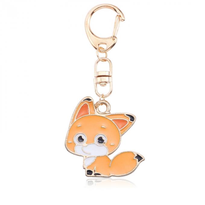Großhandels- Schlüssel- Ring Metal Pendant Women Bag Zusätze Kristall-Keyhains Diamond Crystal Mermaids Watermelons Moon Cars für Geschenke