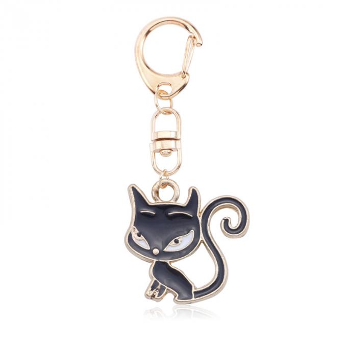Großhandels- Schlüssel- Ring Metal Pendant Women Bag Zusätze Kristall-Keyhains Diamond Crystal Mermaids Watermelons Moon Cars für Geschenke